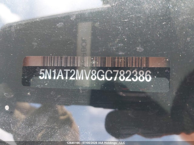 Aukcja sprzedaży 2016 Nissan Rogue S/sl/sv, vin: 5N1AT2MV8GC782386, numer aukcji: 12645166