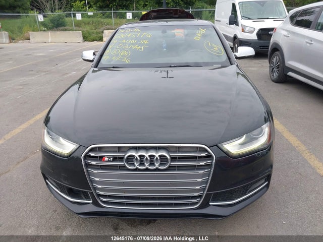 2014 Audi S4 3.0 Technik მანქანა იყიდება აუქციონზე, vin: WAUFGCFLXEA021445, აუქციონის ნომერი: 12645176