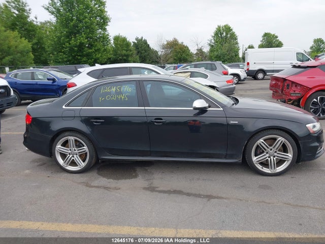 2014 Audi S4 3.0 Technik მანქანა იყიდება აუქციონზე, vin: WAUFGCFLXEA021445, აუქციონის ნომერი: 12645176