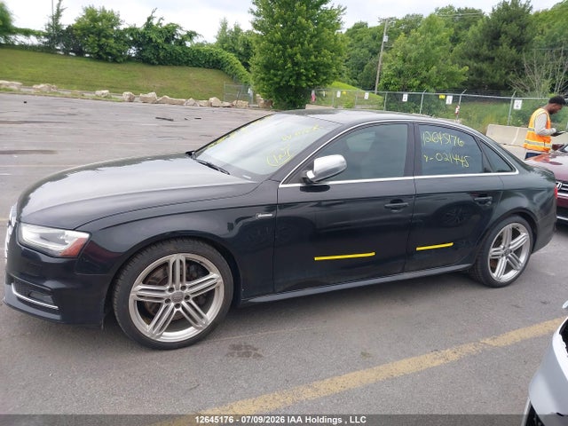 2014 Audi S4 3.0 Technik მანქანა იყიდება აუქციონზე, vin: WAUFGCFLXEA021445, აუქციონის ნომერი: 12645176