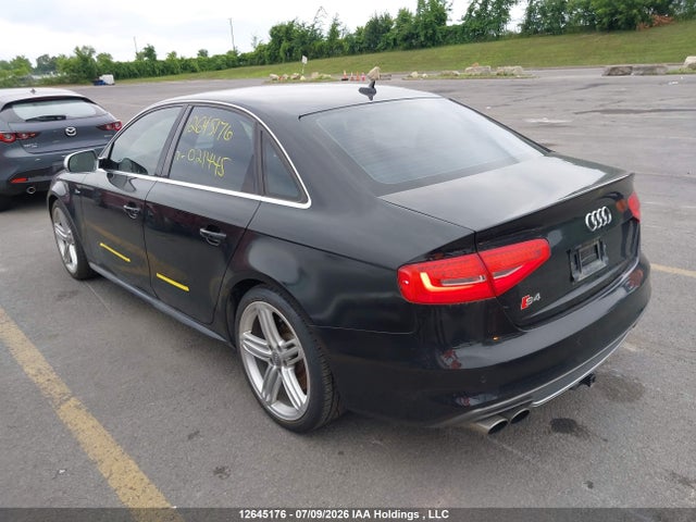 2014 Audi S4 3.0 Technik მანქანა იყიდება აუქციონზე, vin: WAUFGCFLXEA021445, აუქციონის ნომერი: 12645176