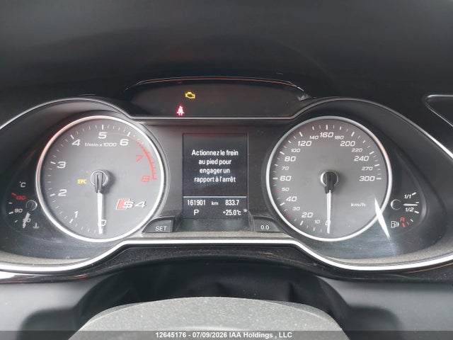 2014 Audi S4 3.0 Technik მანქანა იყიდება აუქციონზე, vin: WAUFGCFLXEA021445, აუქციონის ნომერი: 12645176