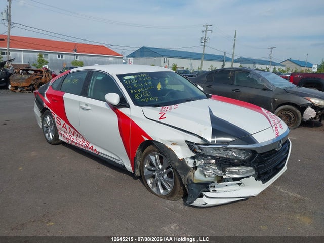 2018 Honda Accord Lx მანქანა იყიდება აუქციონზე, vin: 1HGCV1F15JA807132, აუქციონის ნომერი: 12645215