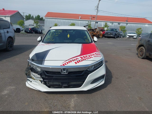 2018 Honda Accord Lx მანქანა იყიდება აუქციონზე, vin: 1HGCV1F15JA807132, აუქციონის ნომერი: 12645215