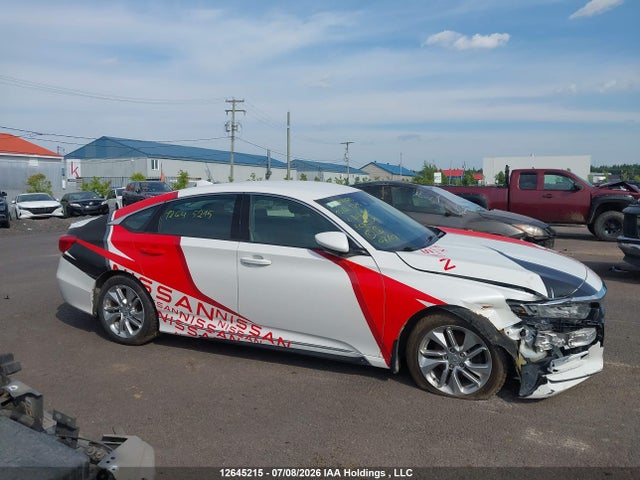 2018 Honda Accord Lx მანქანა იყიდება აუქციონზე, vin: 1HGCV1F15JA807132, აუქციონის ნომერი: 12645215