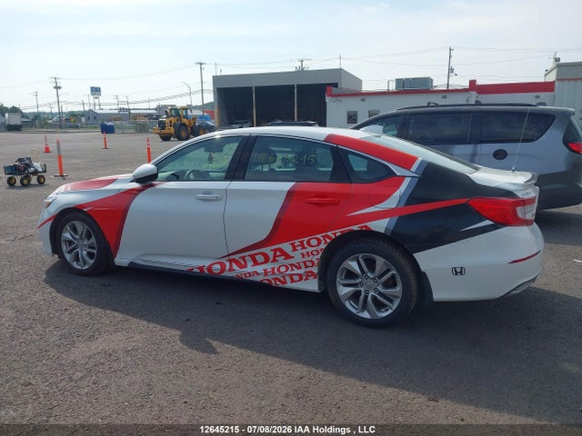 2018 Honda Accord Lx მანქანა იყიდება აუქციონზე, vin: 1HGCV1F15JA807132, აუქციონის ნომერი: 12645215