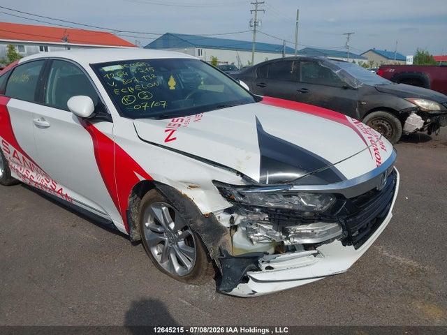 2018 Honda Accord Lx მანქანა იყიდება აუქციონზე, vin: 1HGCV1F15JA807132, აუქციონის ნომერი: 12645215
