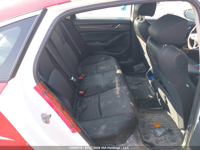 2018 Honda Accord Lx მანქანა იყიდება აუქციონზე, vin: 1HGCV1F15JA807132, აუქციონის ნომერი: 12645215