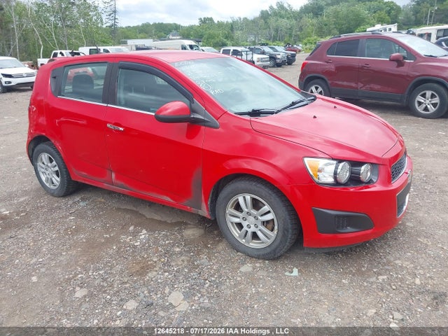 Продаж на аукціоні авто 2013 Chevrolet Sonic Lt Auto, vin: 1G1JC6EH9D4223335, номер лоту: 12645218