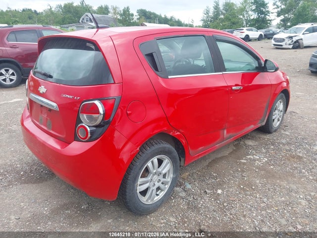 2013 Chevrolet Sonic Lt Auto მანქანა იყიდება აუქციონზე, vin: 1G1JC6EH9D4223335, აუქციონის ნომერი: 12645218
