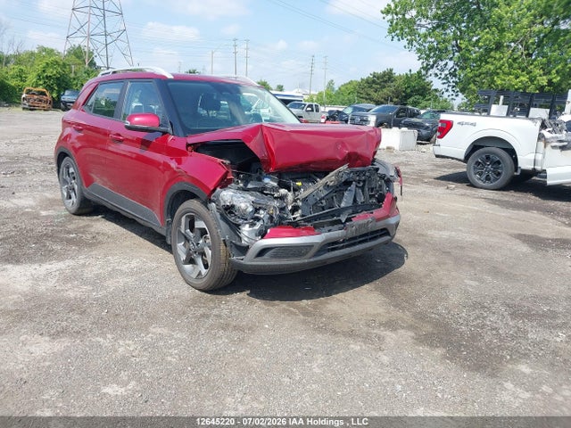 Продажа на аукционе авто 2023 Hyundai Venue Sel/limited, vin: KMHRC8A35PU265999, номер лота: 12645220