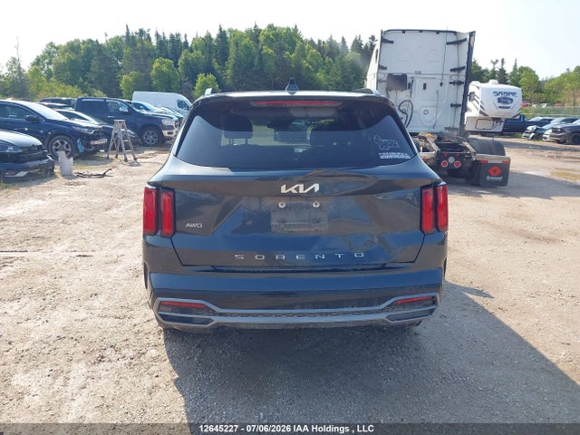 12645227 :رقم المزاد ، 5XYRHDLF8NG153024 vin ، 2022 Kia Sorento 2.5t Ex/2.5t Ex+ مزاد بيع