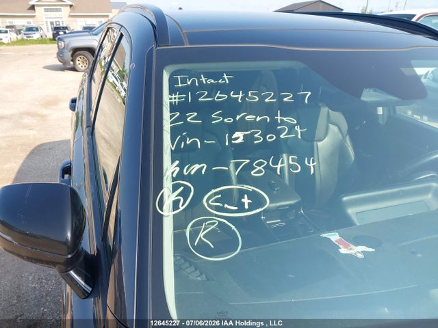 12645227 :رقم المزاد ، 5XYRHDLF8NG153024 vin ، 2022 Kia Sorento 2.5t Ex/2.5t Ex+ مزاد بيع