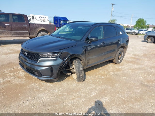 12645227 :رقم المزاد ، 5XYRHDLF8NG153024 vin ، 2022 Kia Sorento 2.5t Ex/2.5t Ex+ مزاد بيع