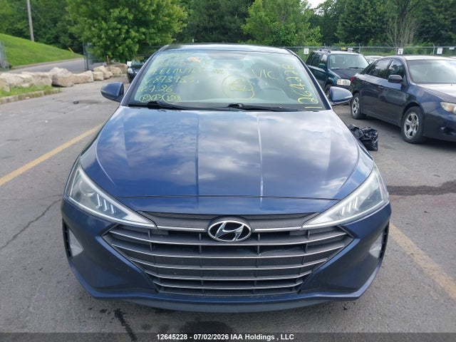 Aukcja sprzedaży 2019 Hyundai Elantra Sel/value/limited, vin: KMHD84LF0KU873983, numer aukcji: 12645228