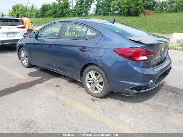 Aukcja sprzedaży 2019 Hyundai Elantra Sel/value/limited, vin: KMHD84LF0KU873983, numer aukcji: 12645228