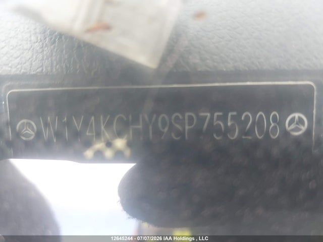 2025 Mercedes-benz Sprinter 2500 High Roof 4-cyl Diesel მანქანა იყიდება აუქციონზე, vin: W1Y4KCHY9SP755208, აუქციონის ნომერი: 12645244