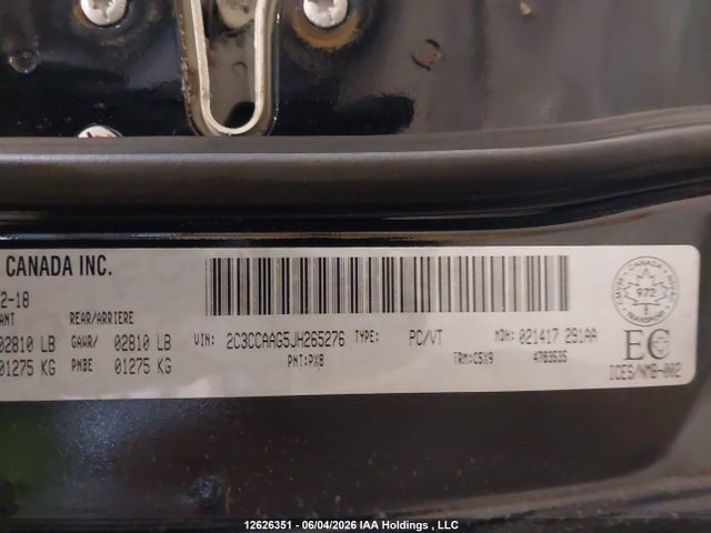 Chrysler 300 Touring 2018 2C3CCAAG5JH265276 Image 19