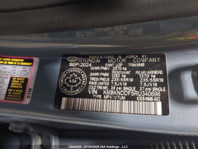 Hyundai Ioniq 5 Sel 2024 KM8KNDDF5RU340696 Image 9