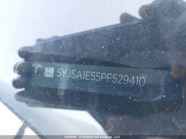 Tesla Model S Awd/standard Range 2023 5YJSA1E55PF529410 Image 19