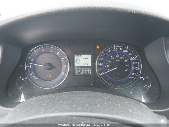 12631885 :رقم المزاد ، JN1BJ0HR5DM482362 vin ، 2013 Infiniti Ex37 Luxury مزاد بيع