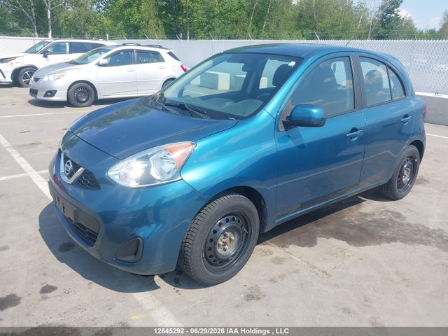 12645292 :رقم المزاد ، 3N1CK3CP1FL267664 vin ، 2015 Nissan Micra مزاد بيع
