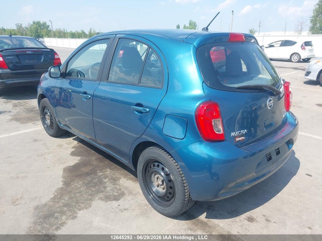 12645292 :رقم المزاد ، 3N1CK3CP1FL267664 vin ، 2015 Nissan Micra مزاد بيع