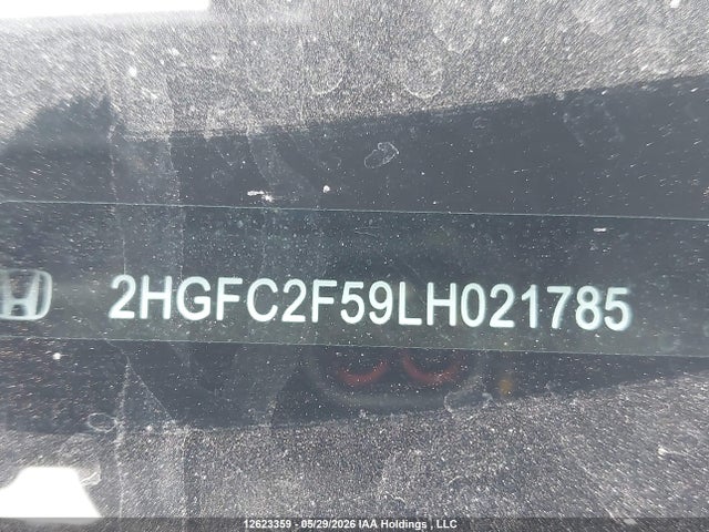 Honda Civic Lx 2020 2HGFC2F59LH021785 Image 19