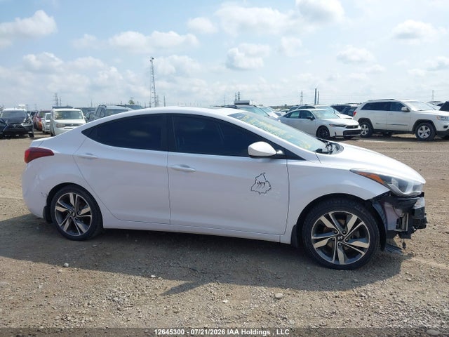 12645300 :رقم المزاد ، KMHDH4AH3FU286428 vin ، 2015 Hyundai Elantra Se/sport/limited مزاد بيع