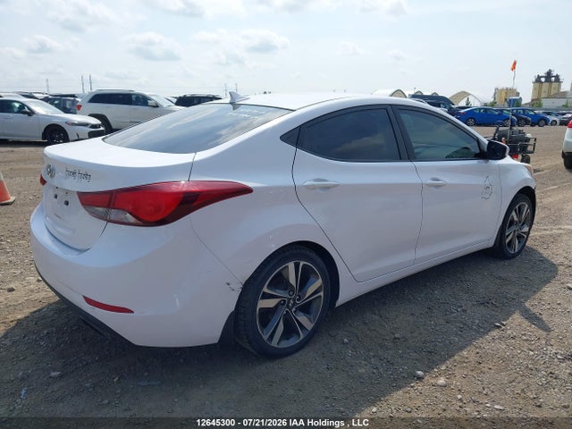 12645300 :رقم المزاد ، KMHDH4AH3FU286428 vin ، 2015 Hyundai Elantra Se/sport/limited مزاد بيع