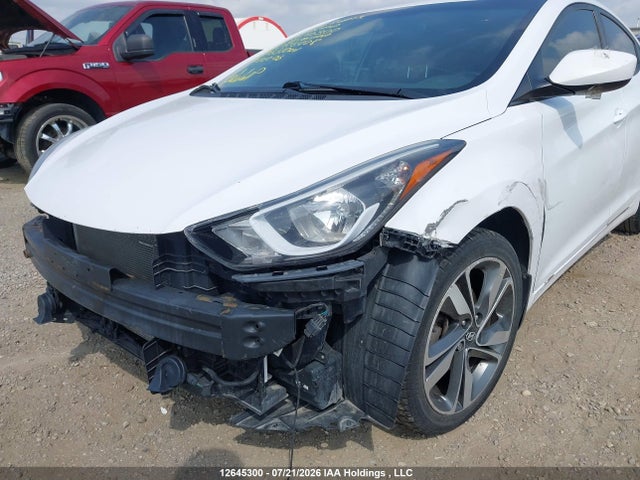 12645300 :رقم المزاد ، KMHDH4AH3FU286428 vin ، 2015 Hyundai Elantra Se/sport/limited مزاد بيع
