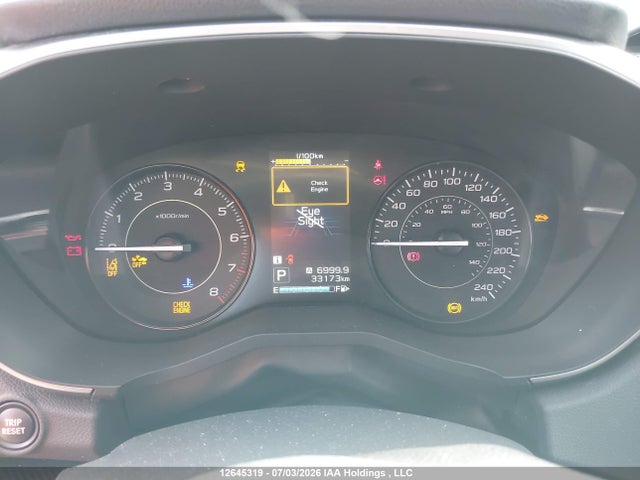 4S3GTAV63N3701260 Subaru Impreza Touring With Eyesight 5-door