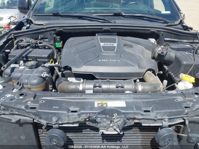 12645325 :رقم المزاد ، 1C4RJFCM4JC411925 vin ، 2018 Jeep Grand Cherokee Overland مزاد بيع