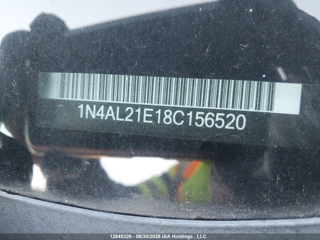 2008 Nissan Altima 2.5/2.5s მანქანა იყიდება აუქციონზე, vin: 1N4AL21E18C156520, აუქციონის ნომერი: 12645328