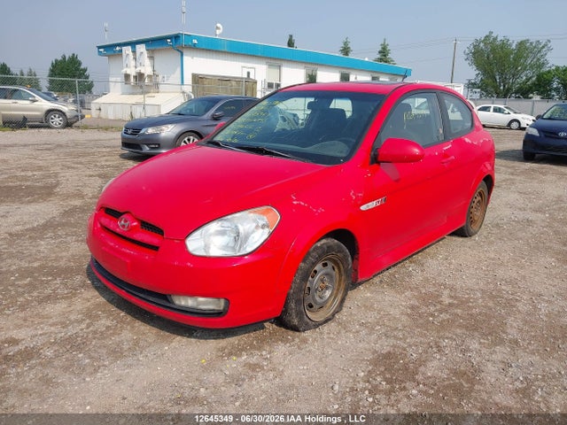 2007 Hyundai Accent Gs მანქანა იყიდება აუქციონზე, vin: KMHCN35C37U042616, აუქციონის ნომერი: 12645349