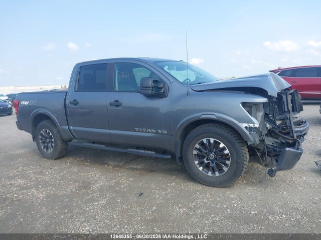 Aukcja sprzedaży 2018 Nissan Titan Platinum/pro-4x/s/sl Midnight Edition/sv/sv Midnight Edition, vin: 1N6AA1E50JN533981, numer aukcji: 12645355
