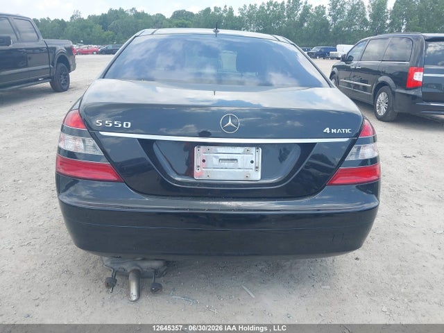 2007 Mercedes-benz S 550 4matic მანქანა იყიდება აუქციონზე, vin: WDDNG86X97A109913, აუქციონის ნომერი: 12645357
