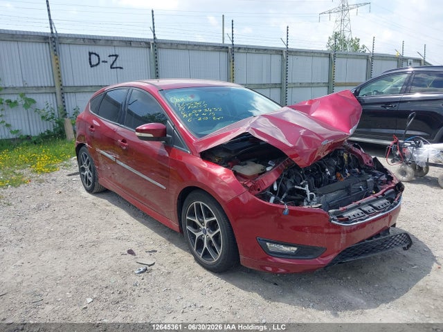 12645361 :رقم المزاد ، 1FADP3K24HL293432 vin ، 2017 Ford Focus Se مزاد بيع