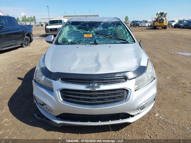 12645366 :رقم المزاد ، 1G1PC5SB2F7163078 vin ، 2015 Chevrolet Cruze 1lt مزاد بيع