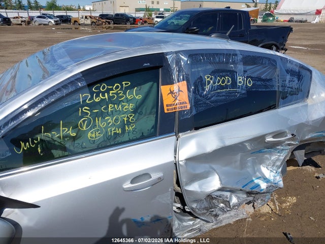 12645366 :رقم المزاد ، 1G1PC5SB2F7163078 vin ، 2015 Chevrolet Cruze 1lt مزاد بيع