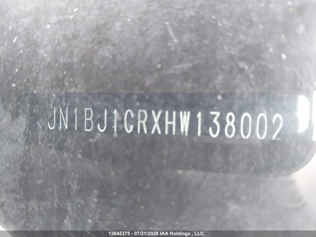 Продаж на аукціоні авто 2017 Nissan Qashqai S/sl/sv, vin: JN1BJ1CRXHW138002, номер лоту: 12645375
