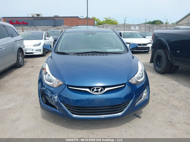 2016 Hyundai Elantra Sport Appearance მანქანა იყიდება აუქციონზე, vin: KMHDH4AE3GU513950, აუქციონის ნომერი: 12645376