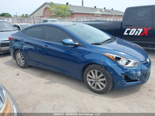 2016 Hyundai Elantra Sport Appearance მანქანა იყიდება აუქციონზე, vin: KMHDH4AE3GU513950, აუქციონის ნომერი: 12645376