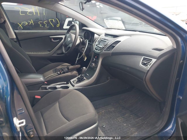 2016 Hyundai Elantra Sport Appearance მანქანა იყიდება აუქციონზე, vin: KMHDH4AE3GU513950, აუქციონის ნომერი: 12645376