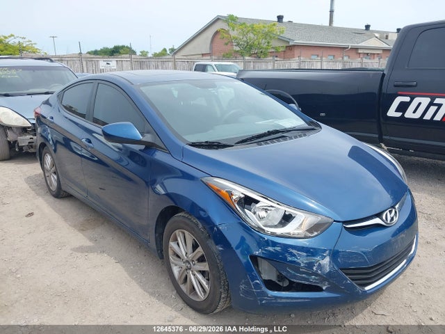 2016 Hyundai Elantra Sport Appearance მანქანა იყიდება აუქციონზე, vin: KMHDH4AE3GU513950, აუქციონის ნომერი: 12645376