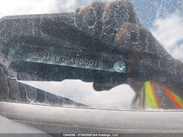 Aukcja sprzedaży 2012 Honda Accord, vin: 1HGCS1B87CA800018, numer aukcji: 12645395