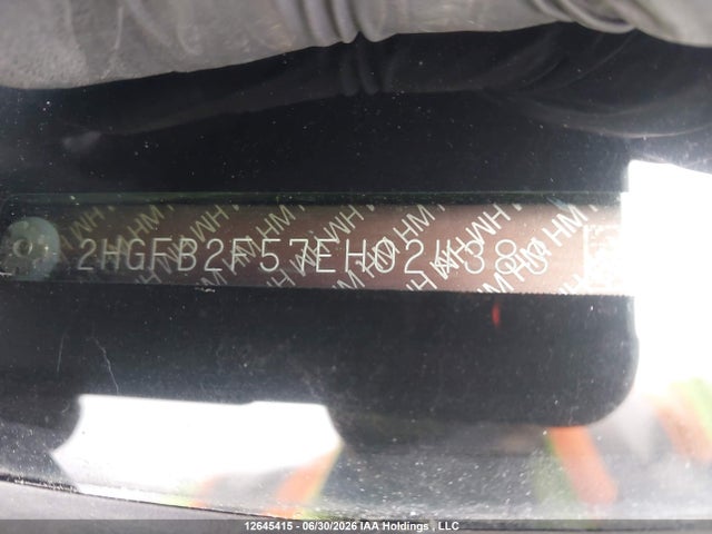 Honda CIVIC EX 2014 2HGFB2F57EH024383 Image 20