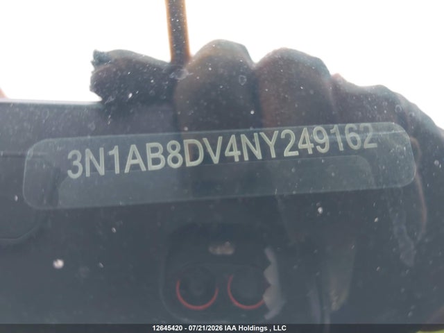 Продаж на аукціоні авто 2022 Nissan Sentra Sr/sr Midnight Edition, vin: 3N1AB8DV4NY249162, номер лоту: 12645420