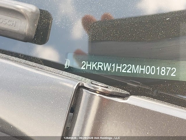 Продаж на аукціоні авто 2021 Honda Cr-v Lx, vin: 2HKRW1H22MH001872, номер лоту: 12645436