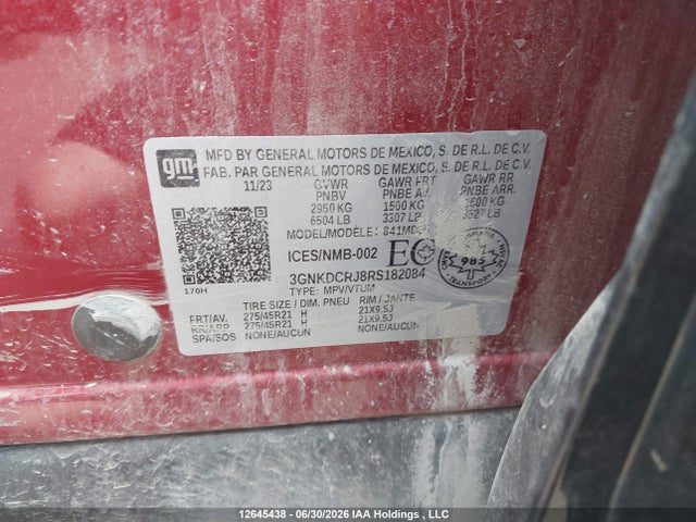 Chevrolet Blazer Ev Rs Eawd 2024 3GNKDCRJ8RS182084 Image 9